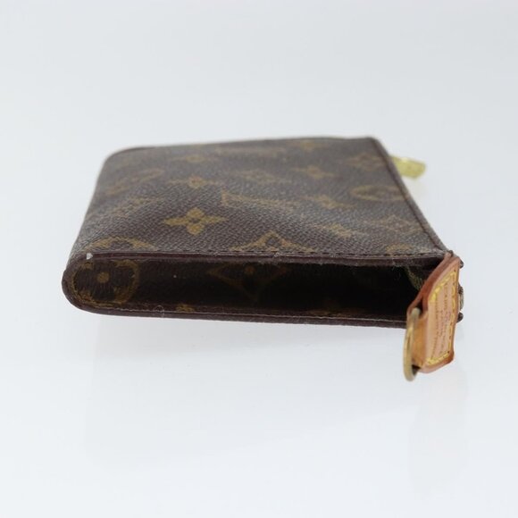 LOUIS VUITTON Monogram Bucket PM Accessory Pouch LV Auth 149208 - Picture 5 of 16